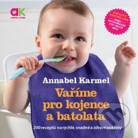 Obálka knihy Vaříme pro kojence a batolata