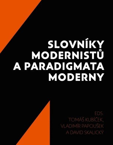 Obálka knihy Slovníky modernistů a paradigmata moderny