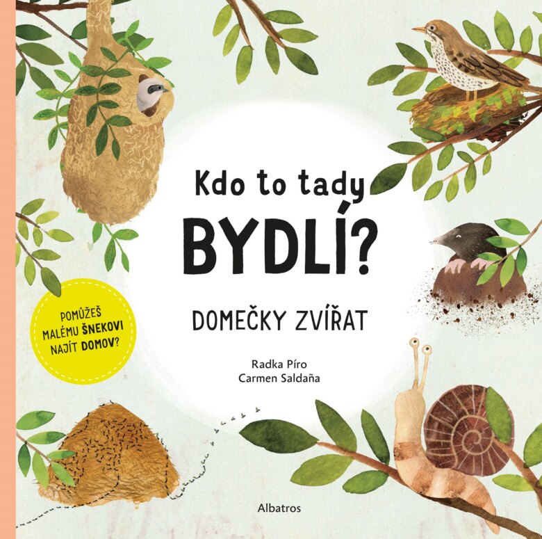 Obálka knihy Kdo to tady bydlí?