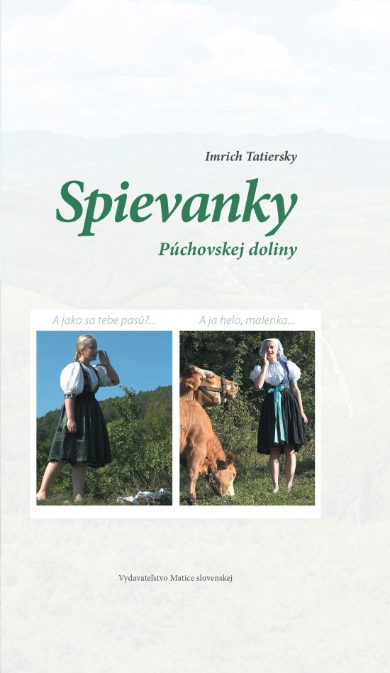 Obálka knihy Spievanky Púchovskej doliny