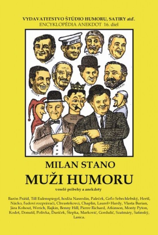 Obálka knihy Muži humoru