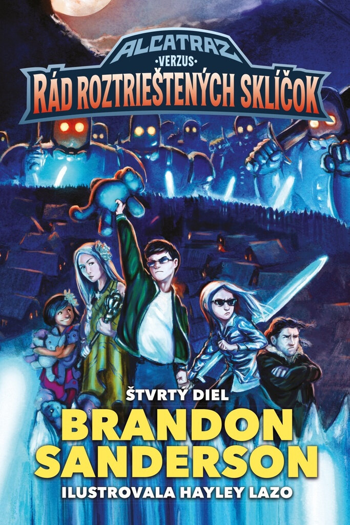 Obálka knihy Alcatraz verzus Rád roztrieštených sklíčok (Alcatraz 4)