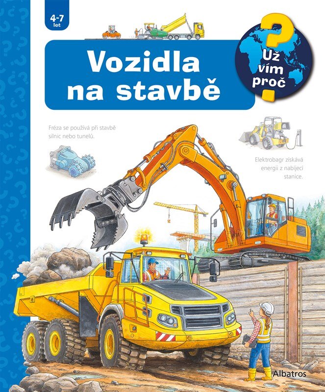 Obálka knihy Vozidla na stavbě