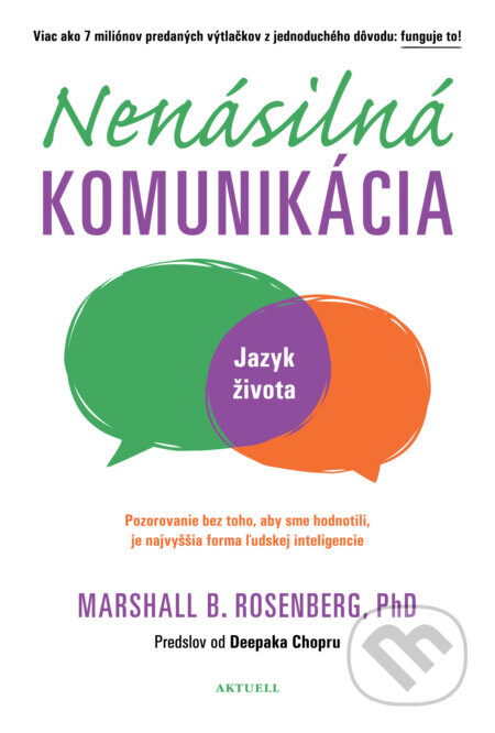 Obálka knihy Nenásilná komunikácia