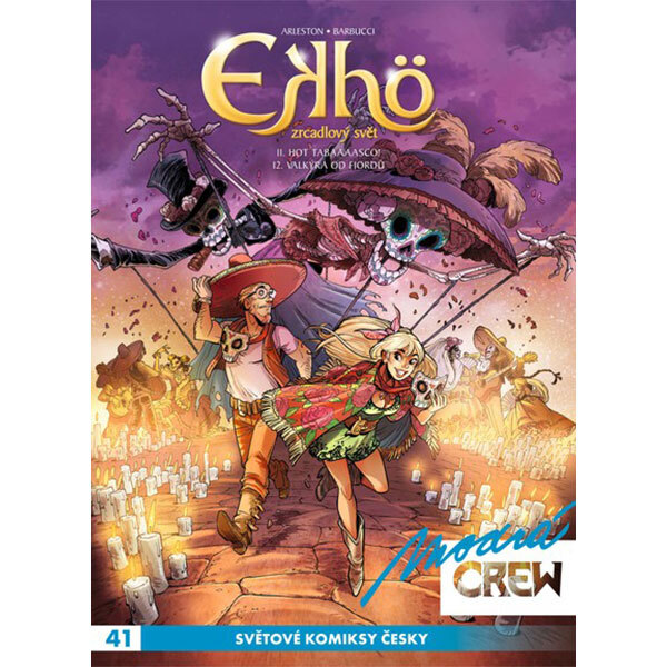 Obálka knihy Modrá Crew 41: Ekho - Zrcadlový svět 11+12