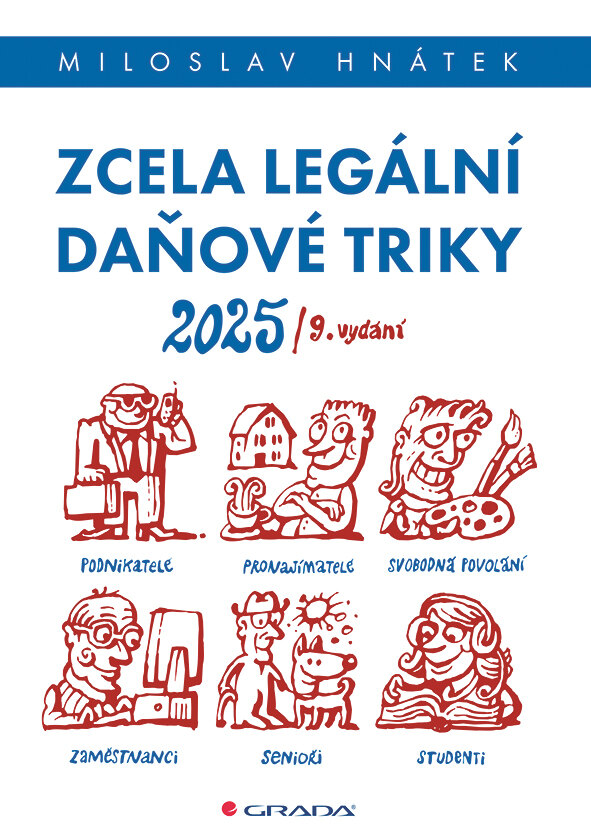 Obálka knihy Zcela legální daňové triky 2025