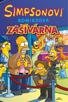 Obálka knihy Simpsonovi Komiksová zašívárna