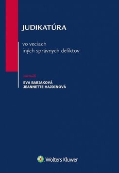 Obálka knihy Judikatúra vo veciach iných správnych deliktov