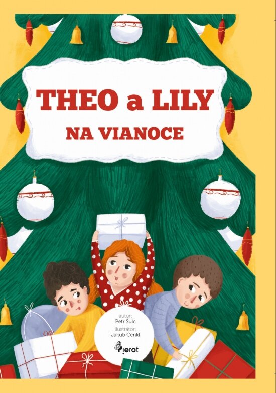 Obálka knihy Theo a Lily na Vianoce