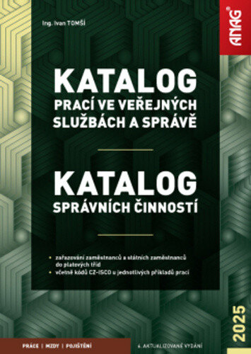 Obálka knihy Katalog prací ve veřejných službách a správě 2025