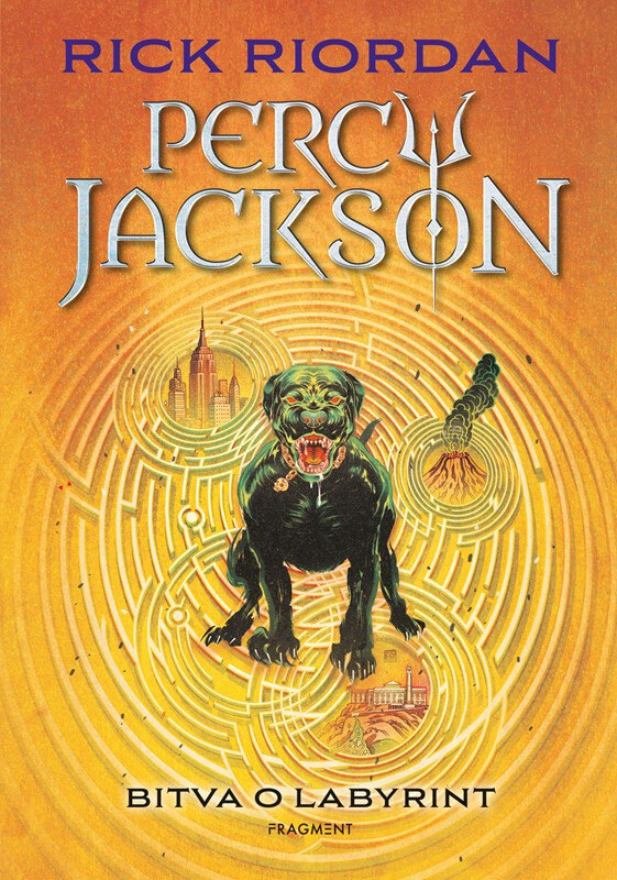 Obálka knihy Percy Jackson - Bitva o labyrint
