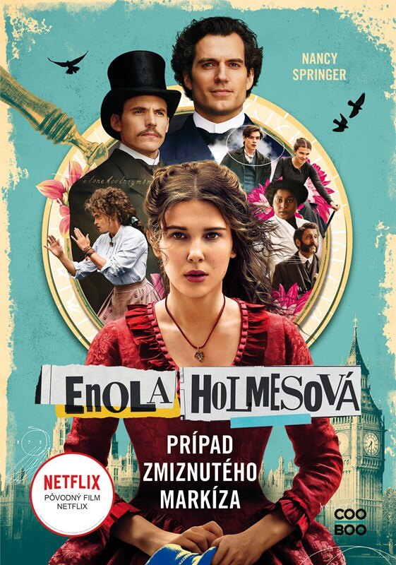 Obálka knihy Enola Holmesová - Prípad zmiznutého markíza