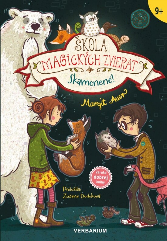 Obálka knihy Škola magických zvierat 9. diel: Skamenené!