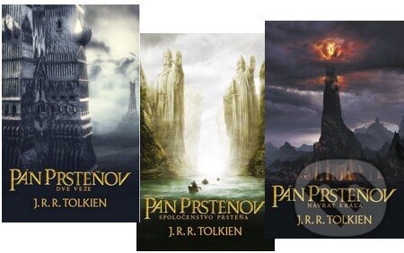 Obálka knihy Pán prsteňov  (kolekcia I. - III. v brožovanej väzbe)