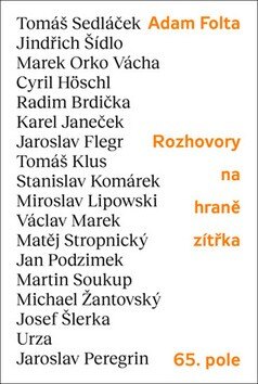 Obálka knihy Rozhovory na hraně zítřka