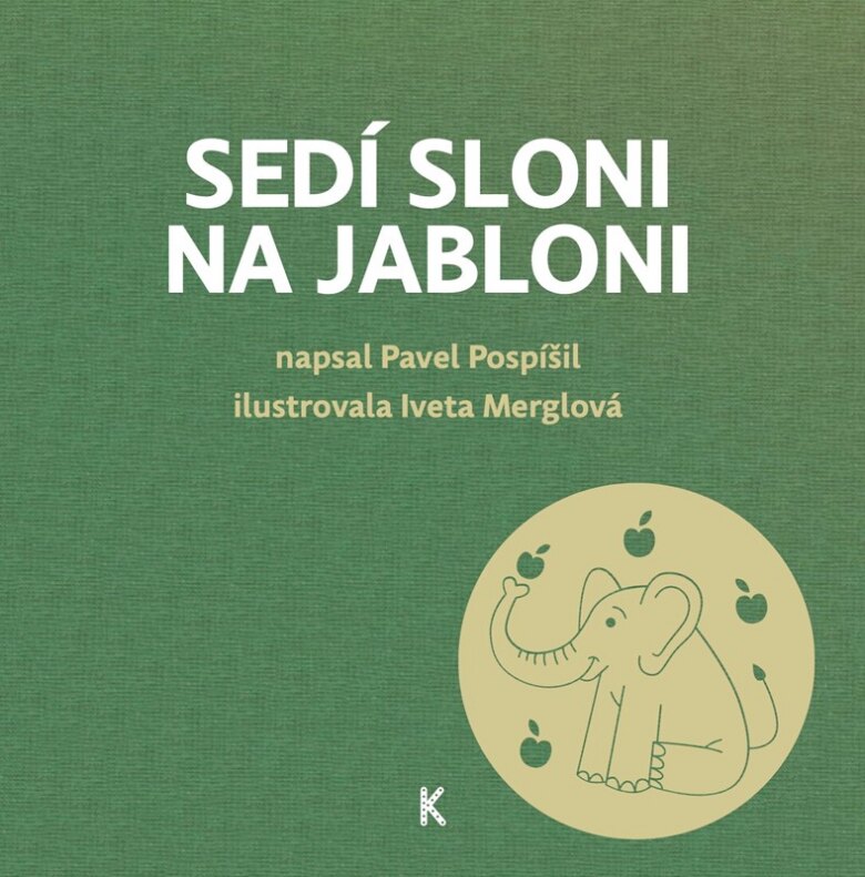 Obálka knihy Sedí sloni na jabloni