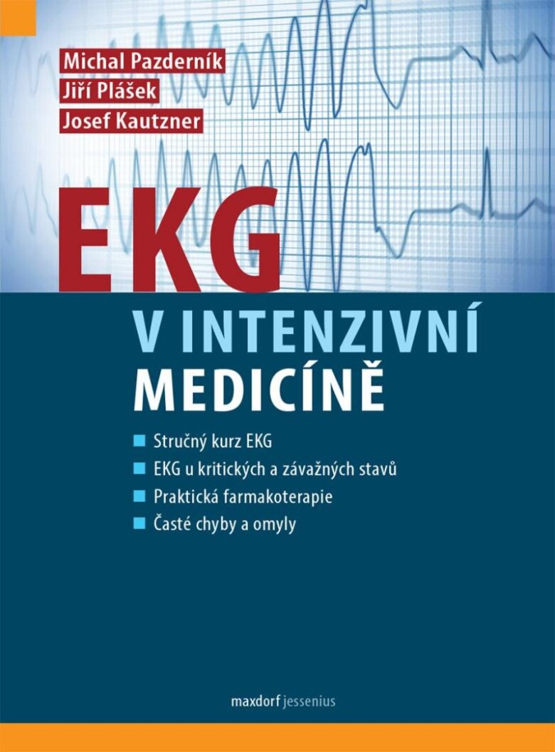 Obálka knihy EKG v intenzivní medicíně