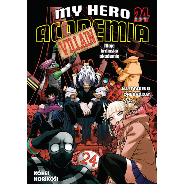 Obálka knihy My Hero Academia: Moje hrdinská akademie 24 - All it takes is one bad day