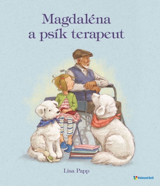 Obálka knihy Magdaléna a psík terapeut