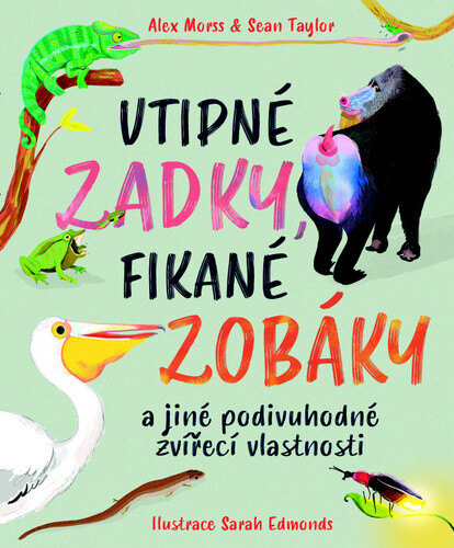 Obálka knihy Vtipné zadky, fikané zobáky