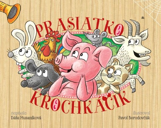 Obálka knihy Prasiatko Krochkáčik