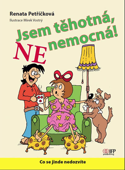 Obálka knihy Jsem těhotná, NE nemocná - 2.vydání