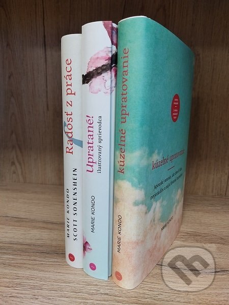 Obálka knihy Kolekcia kníh Marie Kondo (komplet 3 kníh)