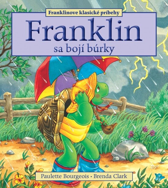 Obálka knihy Franklin sa bojí búrky