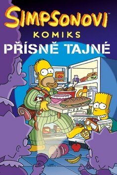 Obálka knihy Simpsonovi Přísně tajné