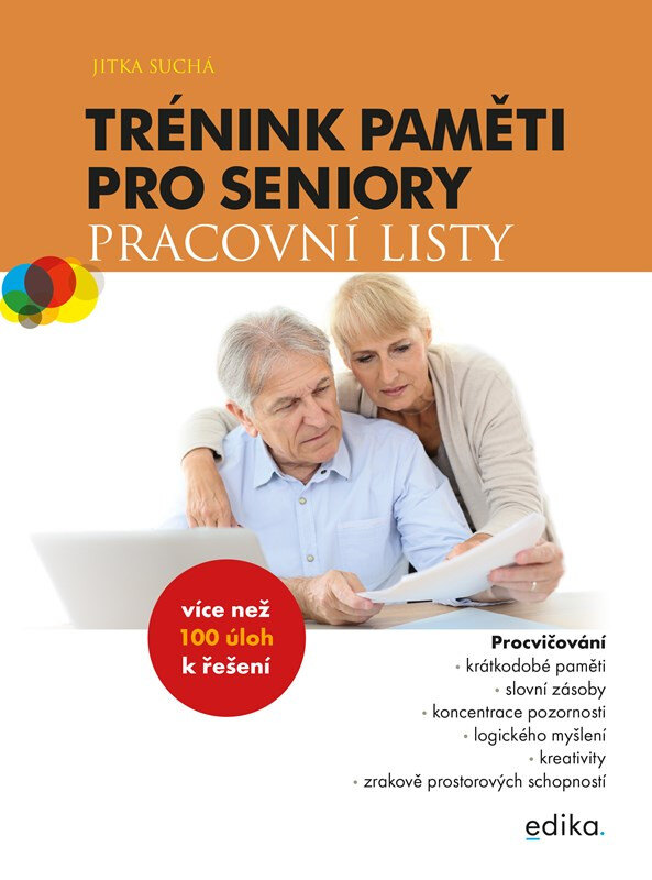 Obálka knihy Trénink paměti pro seniory: Pracovní listy
