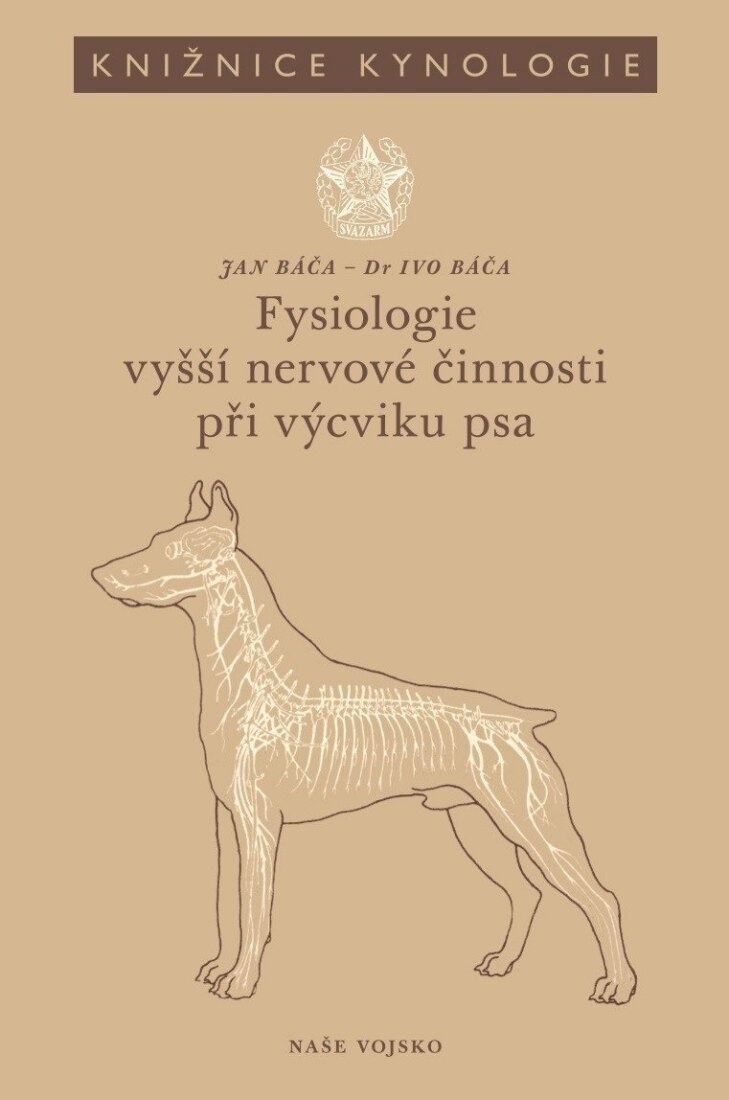 Obálka knihy Fysiologie vyšší nervové činnosti při výcviku psa