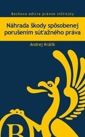 Obálka knihy Náhrada škody spôsobenej porušením súťažného práva