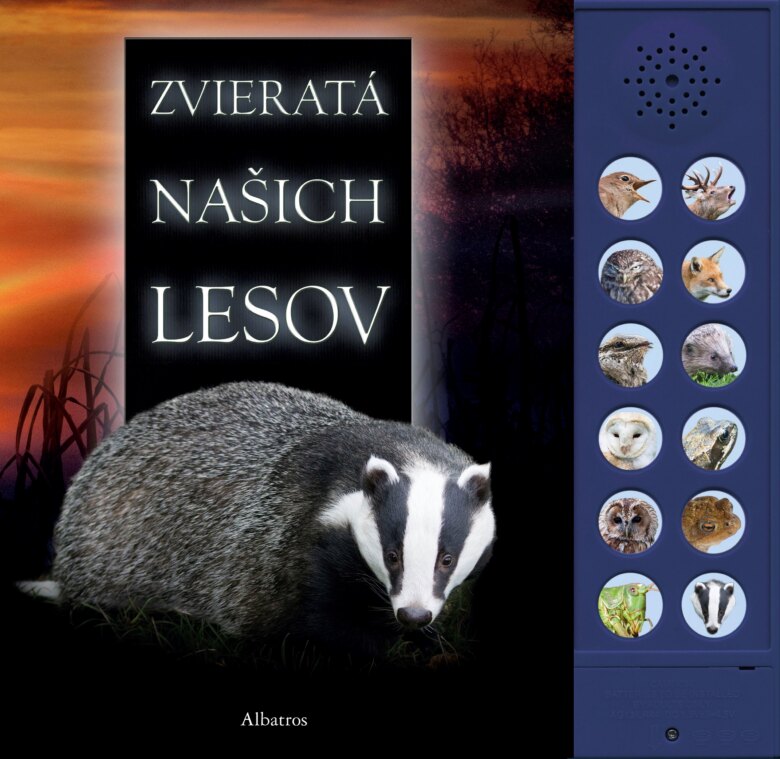 Obálka knihy Zvieratá našich lesov