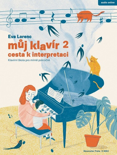 Obálka knihy Můj klavír 2 Cesta k interpretaci