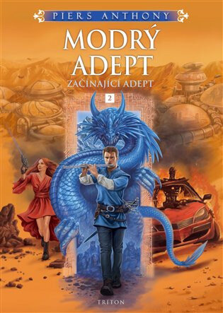 Obálka knihy Modrý adept
