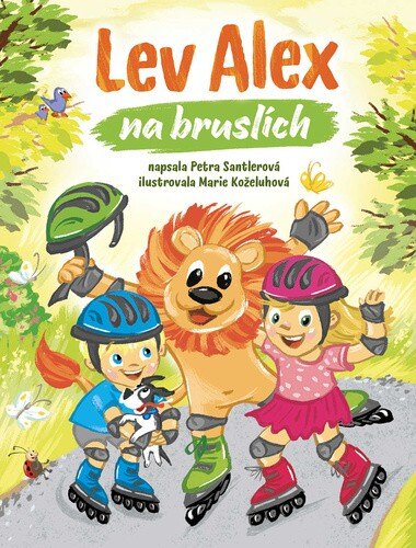 Obálka knihy Lev Alex na bruslích