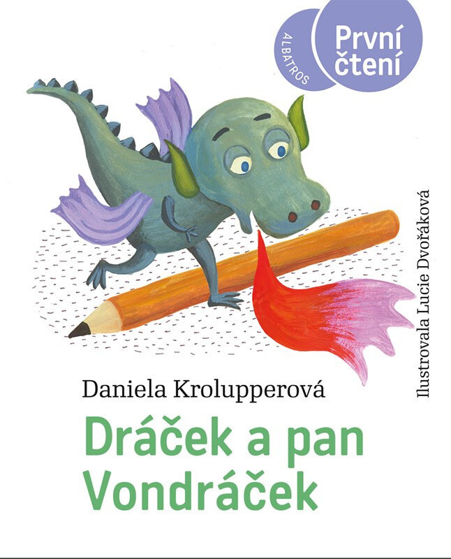 Obálka knihy Dráček a pan Vondráček