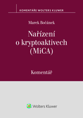 Obálka knihy Nařízení o kryptoaktivech (MiCA) Komentář