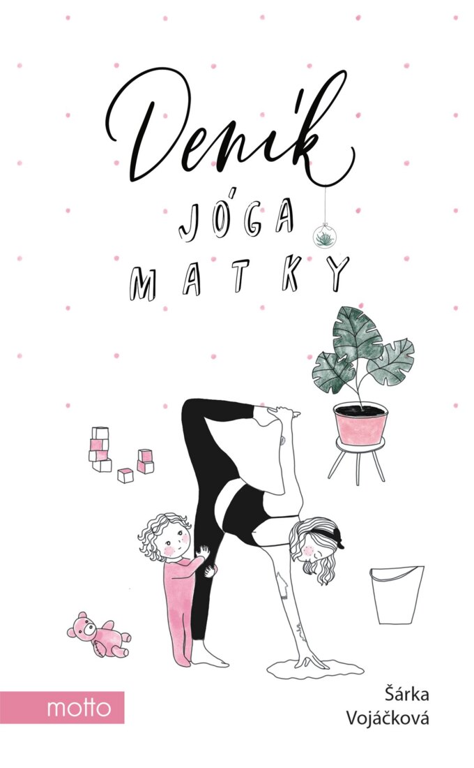 Obálka knihy Deník jóga matky