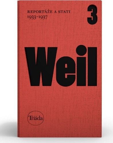 Obálka knihy Reportáže a stati 1933–1937