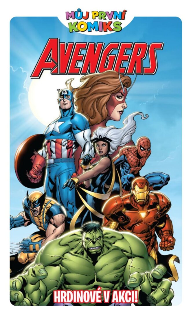 Obálka knihy Můj první komiks - Avengers: Hrdinové v akci!