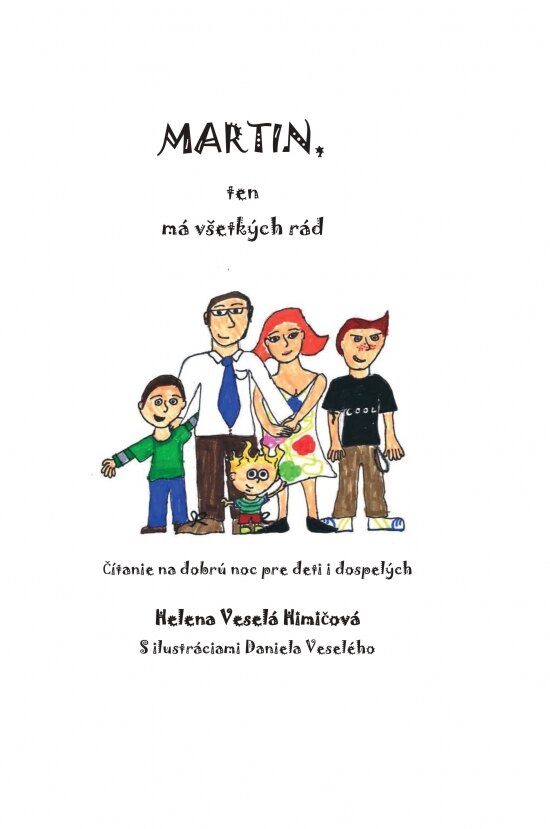 Obálka knihy Martin, ten má všetkých rád