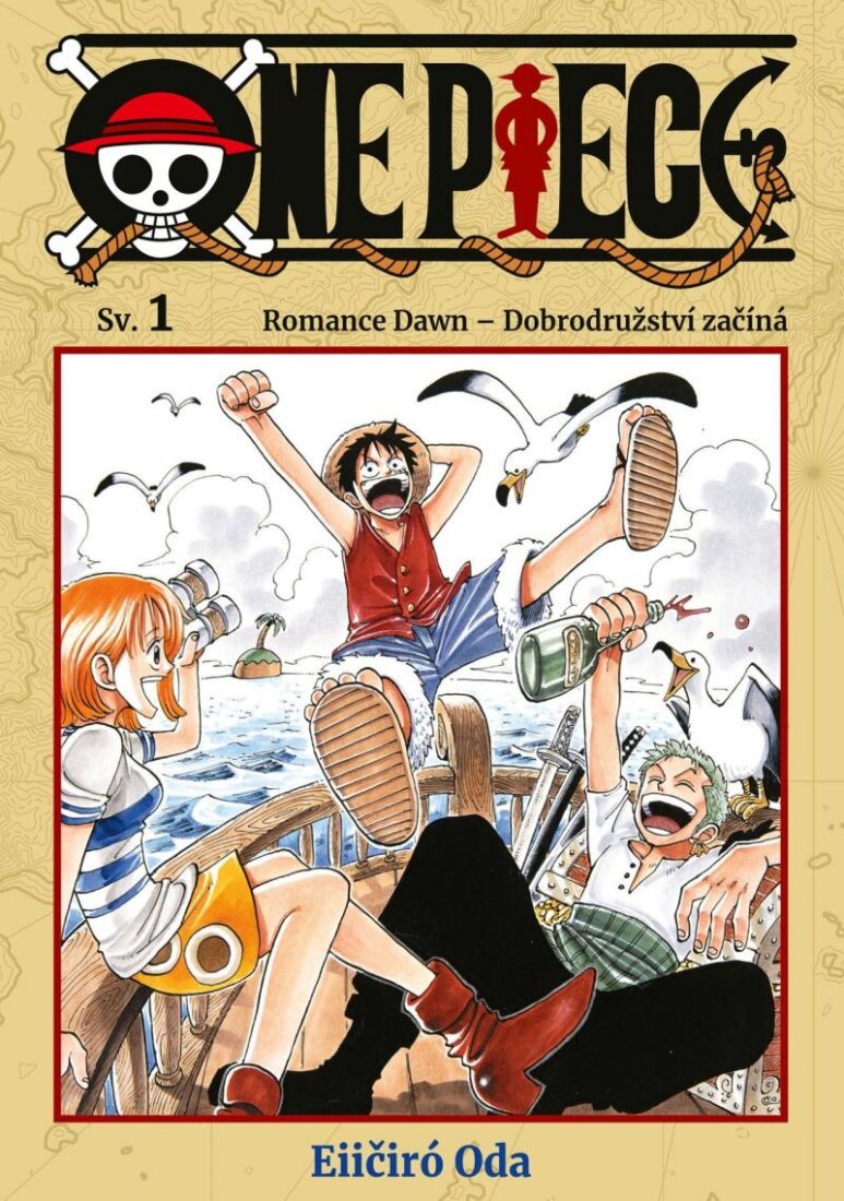 Obálka knihy One Piece 1: Romance Dawn - Dobrodružství začíná