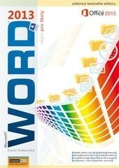 Obálka knihy Word 2013 nejen pro školy