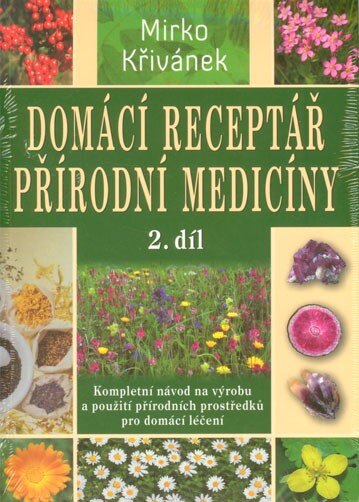 Obálka knihy Domácí receptář přírodní medicíny