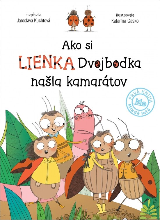 Obálka knihy Ako si lienka Dvojbodka našla kamarátov