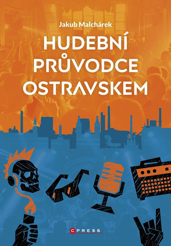Obálka knihy Hudební průvodce Ostravskem