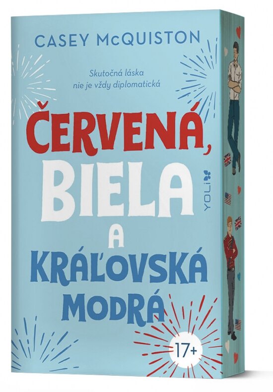 Obálka knihy Červená, biela a kráľovská modrá
