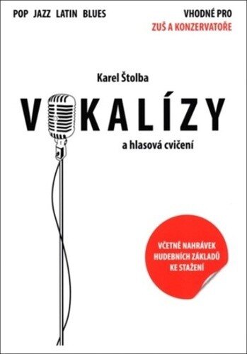 Obálka knihy Vokalízy a hlasová cvičení