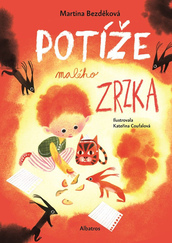 Obálka knihy Potíže malého zrzka